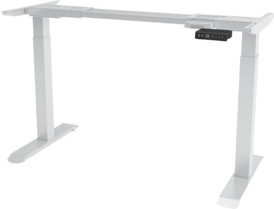 ErgoAction Action Desk Compact Klappbar Schreibtischbasis Elektrisch aus Metall in Gray Farbe 70x60x69cm
