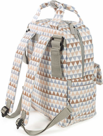 Walking Mum Walking Mum Backpack Diaper Bag Oliver Multicolour 28x12x37cm