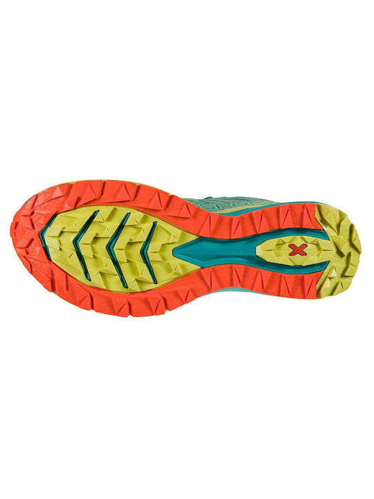 Jackal II Sport Shoes Trail Running Lagoon / Green Banana