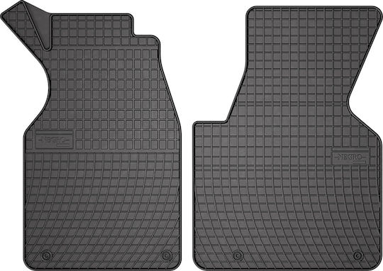 Frogum Предни Постелки 2бр от Маркуч за Volkswagen T4 1993-2003 Черен / Черно