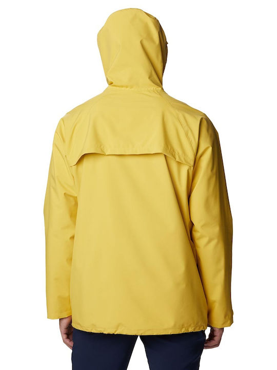 Columbia Men's Winter Jacket Waterproof Yellow