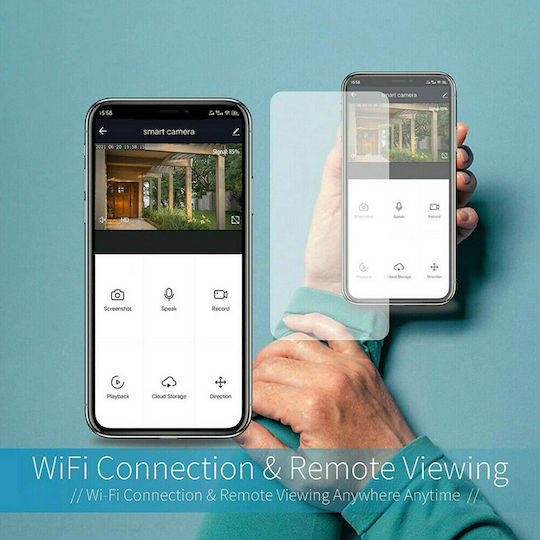 Jortan Jortan IP Surveillance Camera Wi-Fi Full HD 1080p with Lens 3.6mm