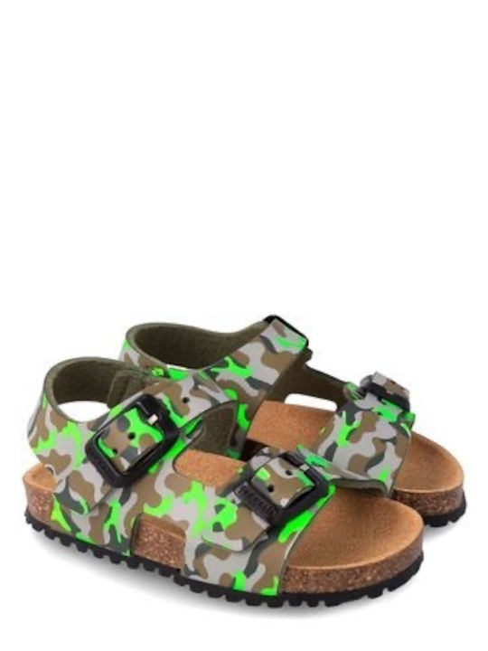 Kinder Sandalen Anatomisch Khaki