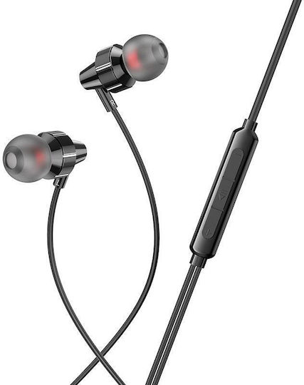 Hoco M90 In-ear Handsfree με Βύσμα 3.5mm Μαύρο