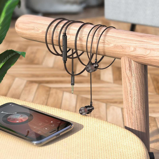 Hoco M90 In-ear Handsfree με Βύσμα 3.5mm Μαύρο