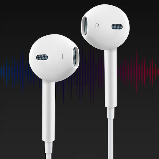 Yesido YH-09 În ureche Handsfree cu Mufă 3.5mm Alb