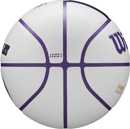 Wilson NBA Team City Collector LA Lakers Basketball Innenbereich / Draußen