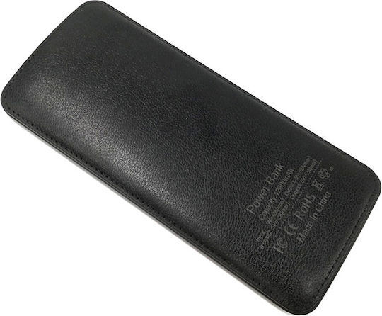 Treqa TR-901 Power Bank 12800mAh με 3 Θύρες USB-A Μαύρο