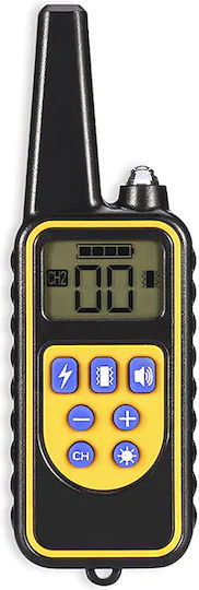 Factory Dog Training Shock Collar with Vibration and Sound Rechargeable and Waterproof RT-880 with Range 200m