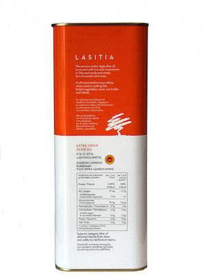 La Sitia Extra Virgin Olive Oil 4lt in a Metallic Container