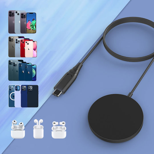 Choetech и кабел USB-C 15W Черен (T518)