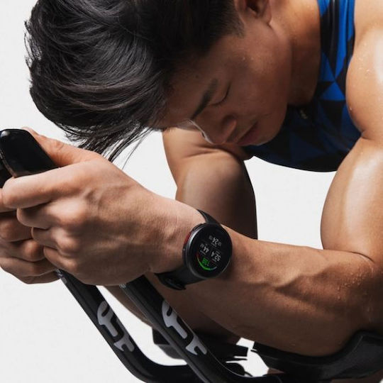 Polar Vantage V2 Aluminium 47mm Αδιάβροχο Smartwatch με Παλμογράφο (Μαύρο)