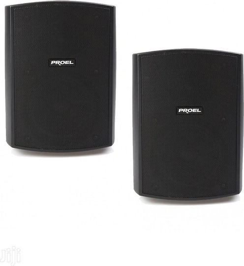 Proel Passive Wall-mounted Speaker 30W XE55T XE55TB (Piece) Black