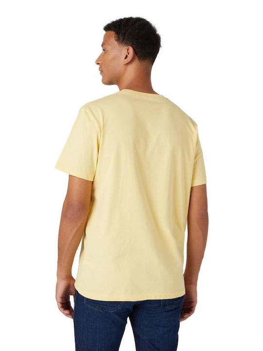 Varsity T-shirt Κίτρινο