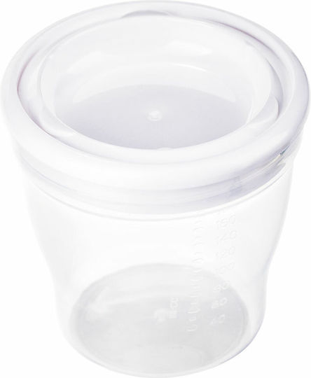 Canpol Babies Sticle și Cupe Pentru Depozitarea Laptelui Matern 180ml 4 Bucăți