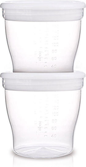 Canpol Babies Sticle și Cupe Pentru Depozitarea Laptelui Matern 180ml 4 Bucăți