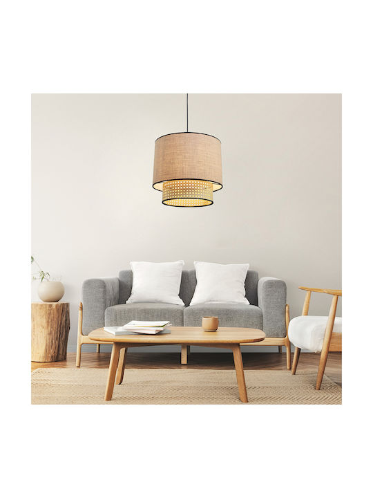 Inlight Pendant Light Black Ball with Socket E27 30x30cm