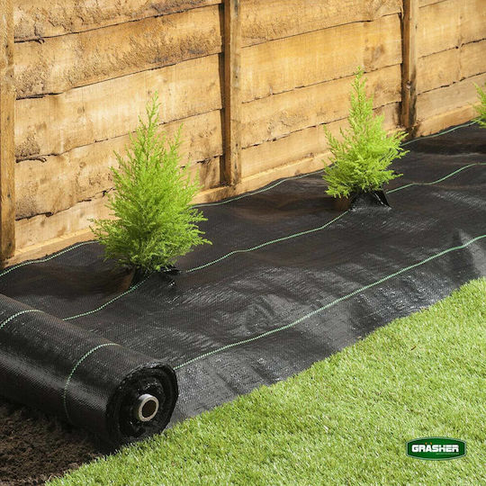 Grasher Ground Cover Fabric 95gr/m² 1x5m Black