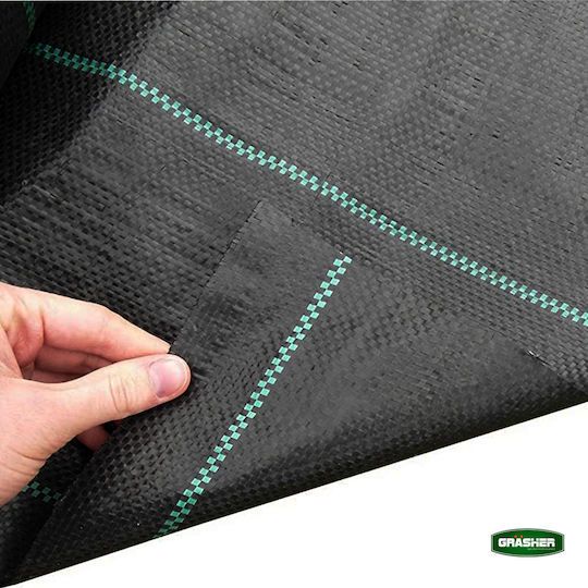 Grasher Ground Cover Fabric 95gr/m² 2x10m Black