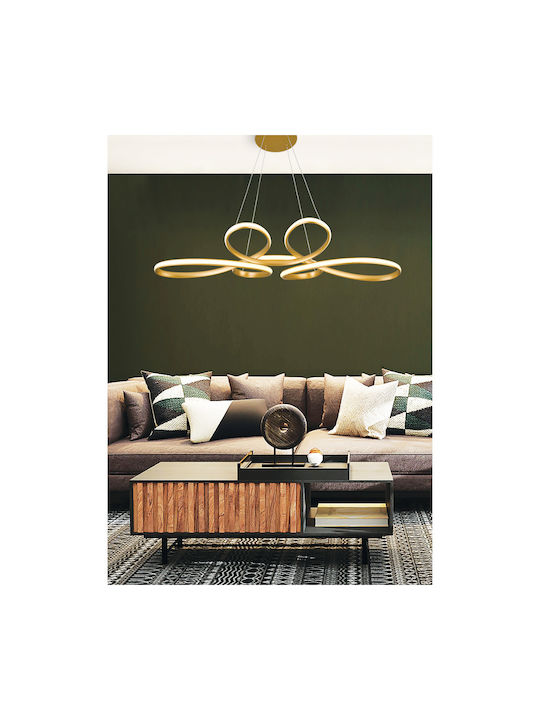 Viokef Jill Pendant Light Gold 102x120x120cm