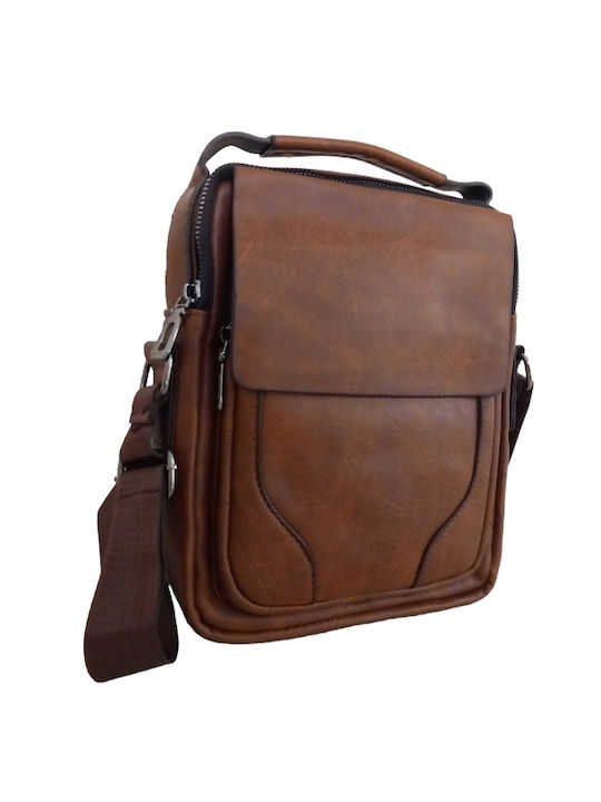 MEN'S CROSSBODY BAG BROWN COLOR