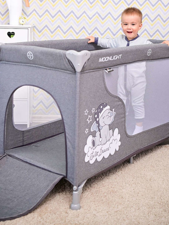Lorelli Moonlight Playpen with Mattress Arctic Indian 126x70cm