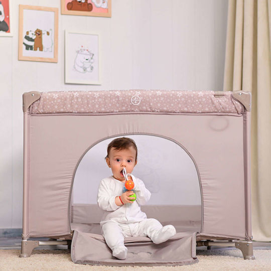 Lorelli Game Zone Park with Mattress Gray 100x100cm