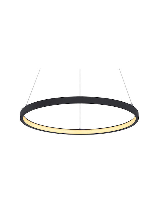Globo Lighting Pendant Light Black 38.5cm
