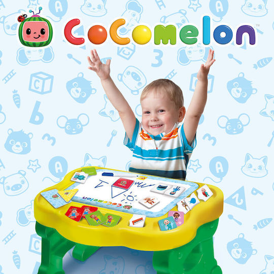 Cocomelon Παιδικό Θρανίο για Ζωγραφική από Πλαστικό Πράσινο Lisciani Giochi
