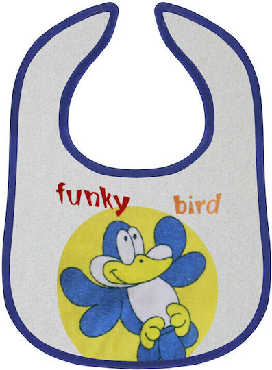 Lorelli Big Boy Σαλιάρα Υφασμάτινη με Αυτοκόλλητο Blue-lime 3τμχ