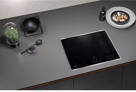 Miele Επαγωγική Εστία με Πλαίσιο Αυτόνομη με Λειτουργία Κλειδώματος 76.4x50.4εκ.