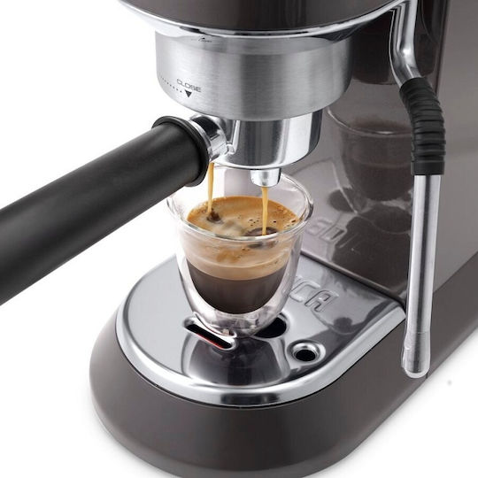 De'Longhi Dedica Arte Mașină de Espresso 1300W Presiune 15bar Gri