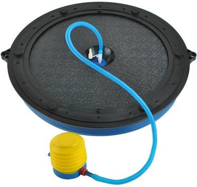 25566-69 Balance Ball mit Reifen und Trompete Blau mit Durchmesser 60cm