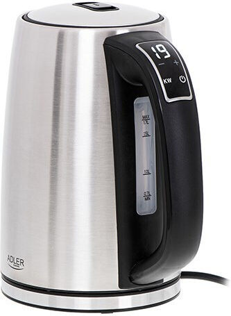 Adler Βραστήρας 1.7lt 2200W Ασημί