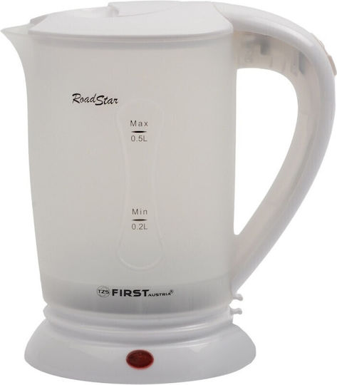 First Austria Βραστήρας Ταξιδίου 500ml 700W Λευκός