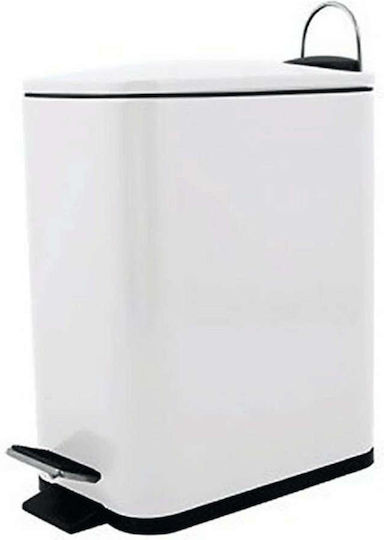 Dimitracas Erik Metallic Bathroom Basket Soft Close 5lt Dimitracas Erik Metallic Bathroom Basket Soft Close 5lt