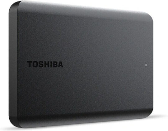 Toshiba Canvio Basics 2022 USB 3.2 Εξωτερικός HDD 1TB 2.5" Μαύρο