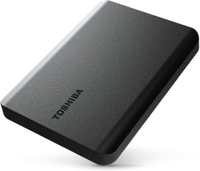 Toshiba Canvio Basics 2022 USB 3.2 Εξωτερικός HDD 1TB 2.5" Μαύρο