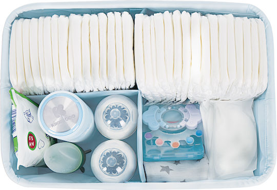 Kikka Boo Nursery Storage Basket Light Blue