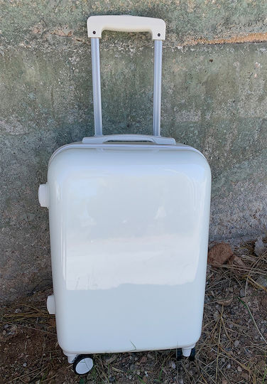 Riniotis Valiză Trolley De Botez Off White 35x22x55 cm