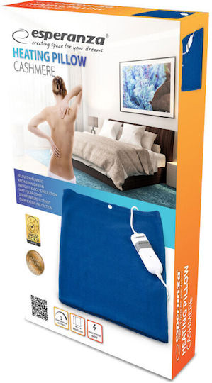Esperanza Cashmere Pillow Heating Pad Blue 40x32cm