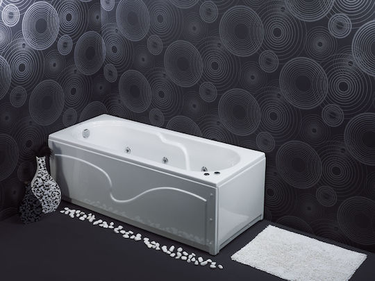 Sanitec Gloria Μπανιέρα Ακρυλική 150x70x60cm