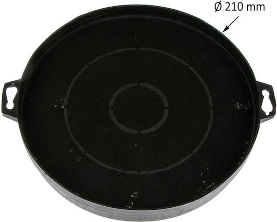 Aktivkohlefilter Ersatzteil für Ventilhauben kompatibel mit Electrolux / Zanussi / Ariston / Candy 21x21cm