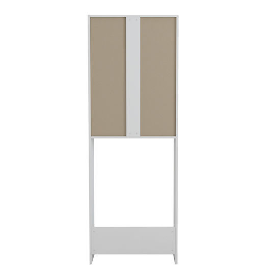 HomeMarkt Terry Bathroom Cabinet Laundry L64xW27xH180cm White