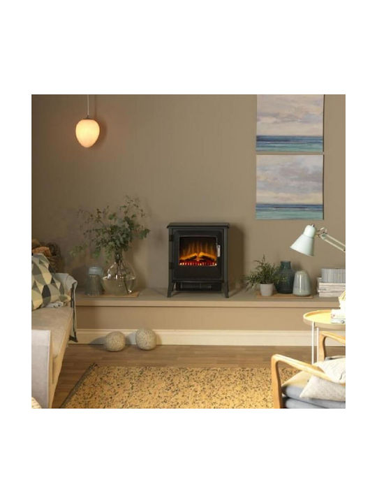 Dimplex Lucia Επιδαπέδιο Ηλεκτρικό Τζάκι 1800W 51x59cm Μαύρο