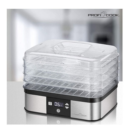 Profi Cook PC-DR 1116 Сушилня за Храна с 4 Рафта и Регулируема Температура 40-70°C