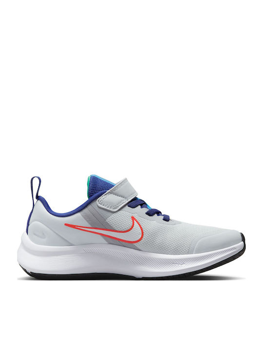 Star Runner Star Runner 3 Kids Sports Shoes Running with Hoop & Loop Closure Gray
