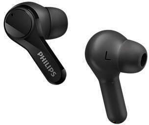 Philips TAT3217 In-ear Bluetooth Handsfree Ακουστικά με Αντοχή στον Ιδρώτα και Θήκη Φόρτισης Μαύρα