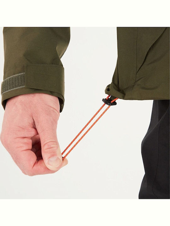 Minimalist Geci Barbati Iarna Hardshell Waterproot și cu Protecție Împotriva Vântului Kaki