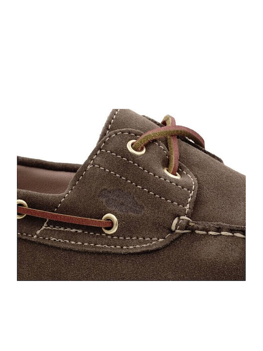 Men's Suede Boat Shoes Puro